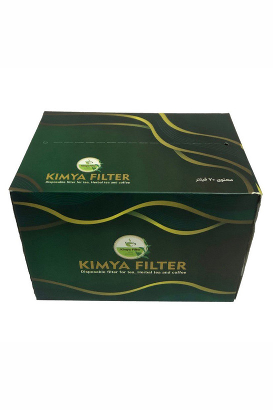فیلتر چای و دمنوش کیمیا مدل KM بسته 70 عددی