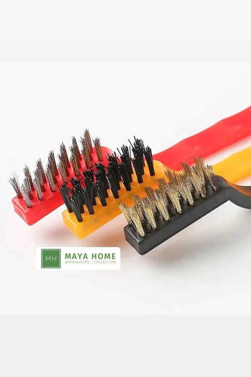 فرچه سیمی مسواکی سه کاره بسته 3 عددی