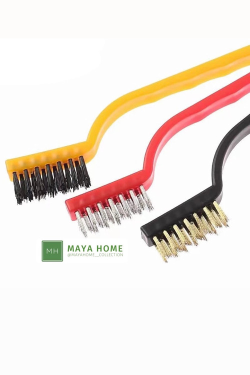 فرچه سیمی مسواکی سه کاره بسته 3 عددی