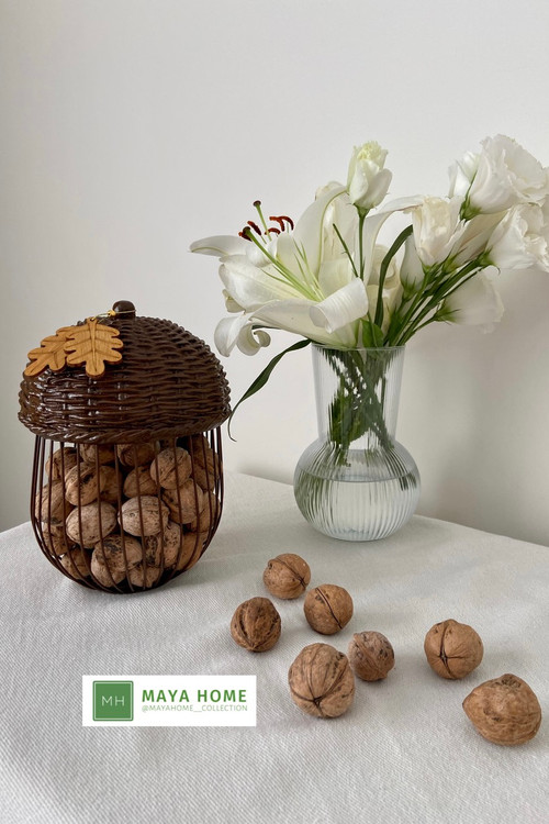 سبد آشپزخانه مدل بلوط