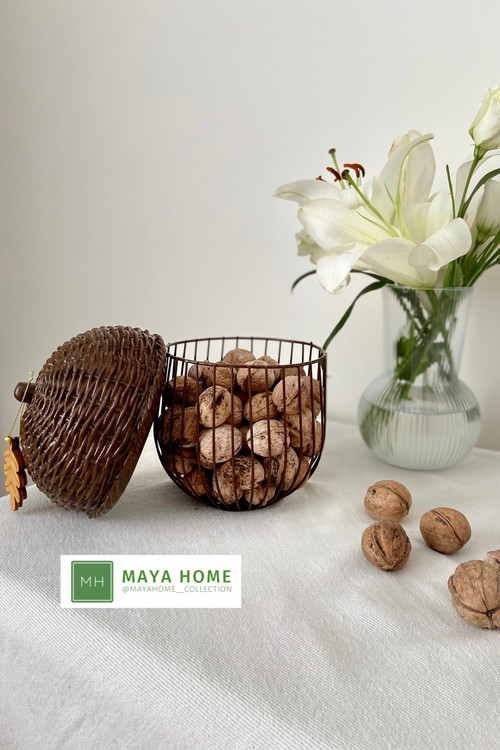 سبد آشپزخانه مدل بلوط