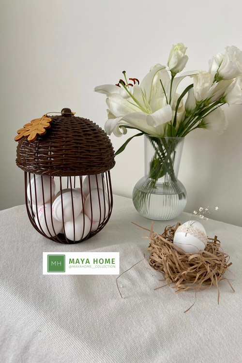 سبد آشپزخانه مدل بلوط