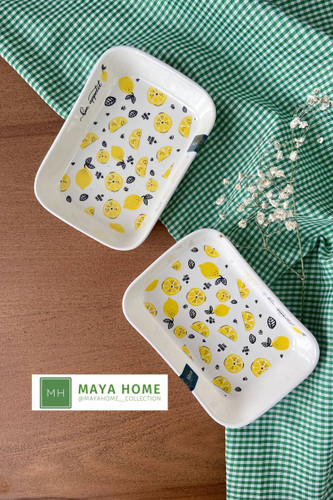 تابه مستطیل سرامیکی مدل میوه ای برند مایاهوم