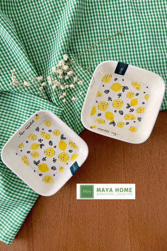 تابه مربع سرامیکی مدل میوه ای برند مایاهوم