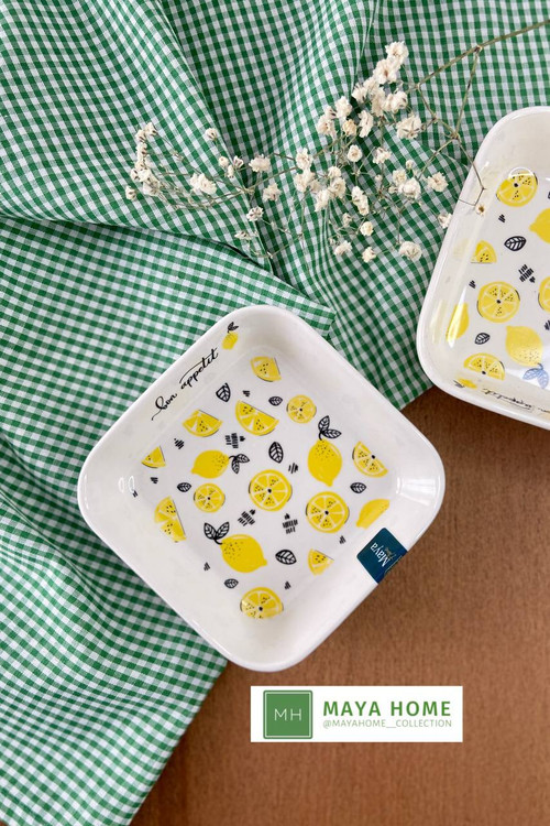 تابه مربع سرامیکی مدل میوه ای برند مایاهوم