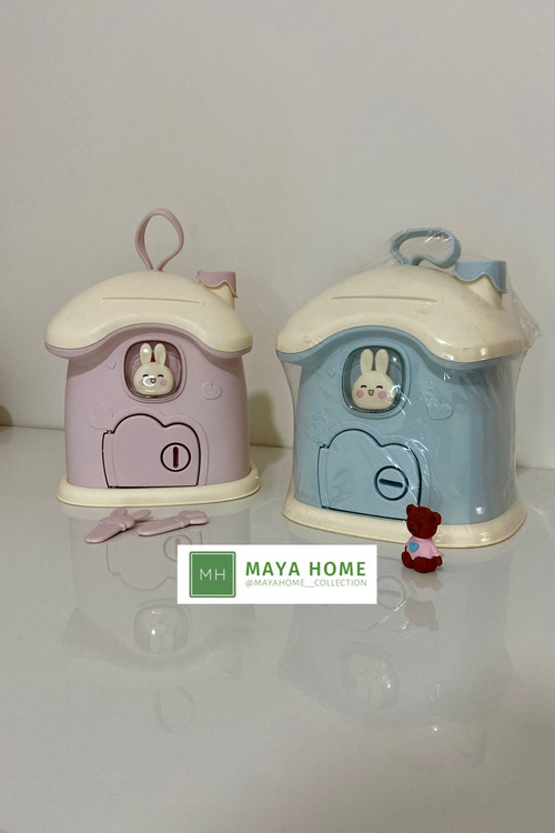 قلک قفل دار مدل خونه و خرگوش