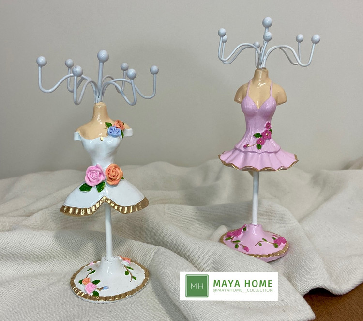 آویز جا جواهری مدل بالرین