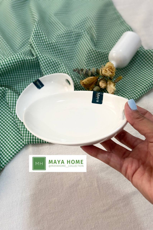 بشقاب قایقی دوکا کوچک سرامیکی مایا هوم