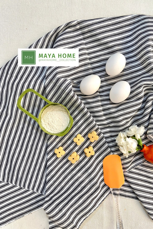 دستمال نان راه راه یزدی