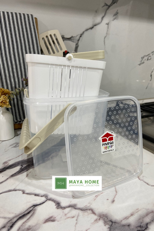 ظرف نگهدارنده ترشیجات و لبنیات مانیا