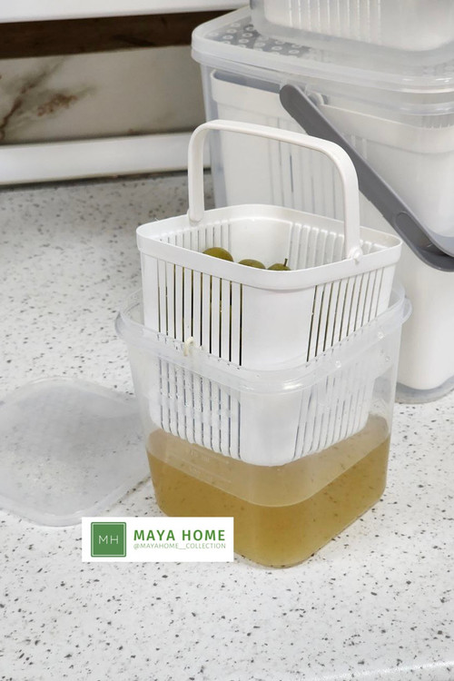 ظرف نگهدارنده ترشیجات و لبنیات مانیا