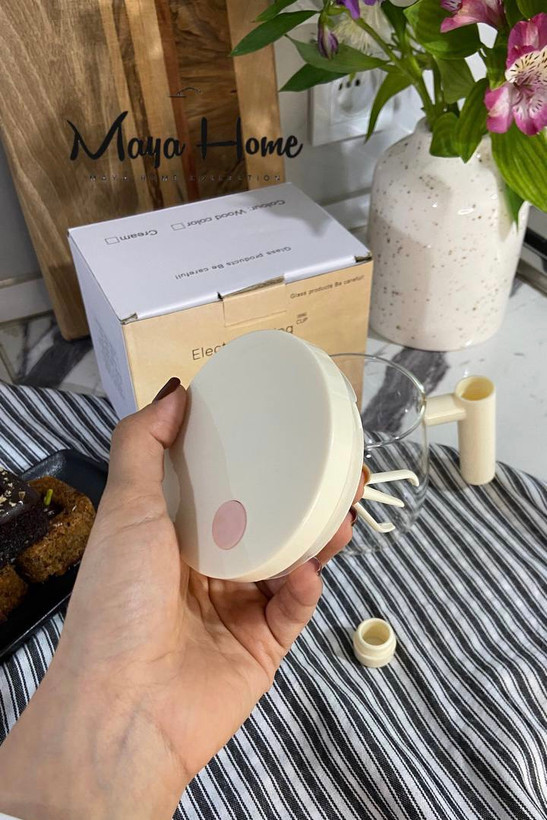 ماگ همزن دار پیرکس