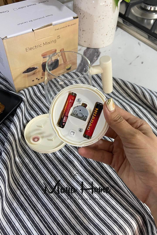 ماگ همزن دار پیرکس