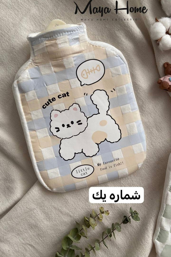 کیسه آب گرم فانتزی مخمل1