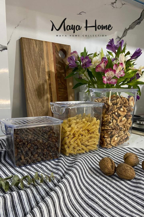 بانکه نگهدارندهی | ظرف نگهدارندهی حبوبات و مواد خوراکی خشک دومان