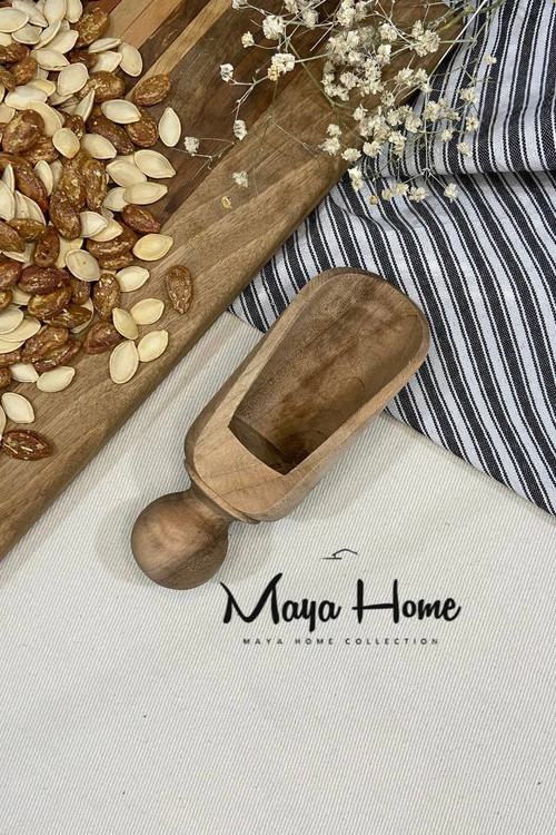 قاشق آجیل خوری چوبی