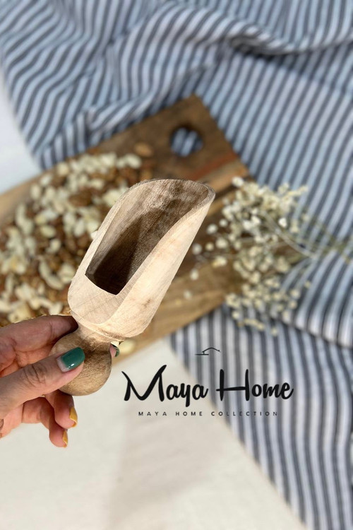 قاشق آجیل خوری چوبی