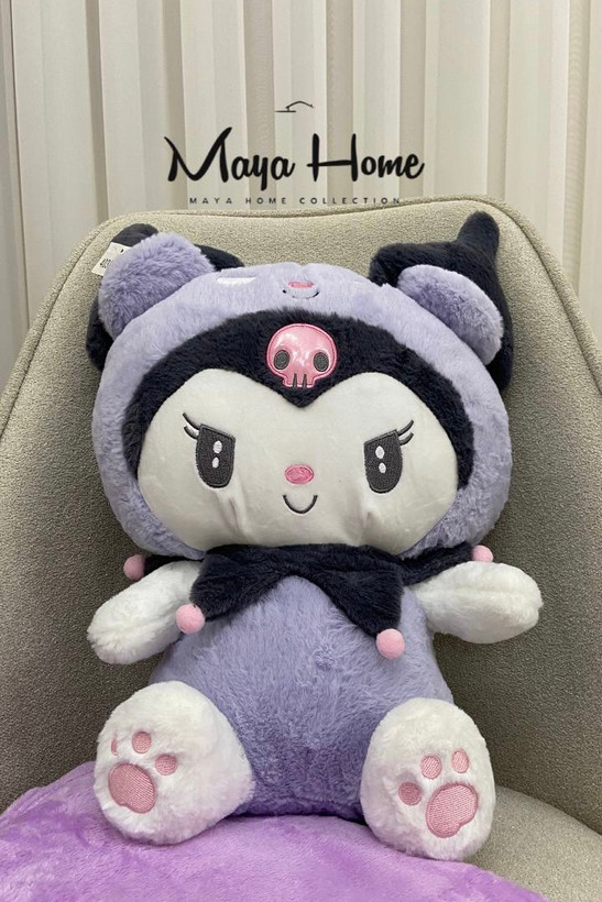 پتو بالشتی مدل کرومی بنفش