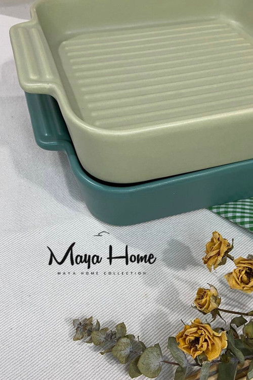 تابه مات مربع گریل سرامیکی