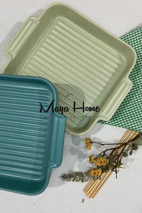 تابه مات مربع گریل سرامیکی