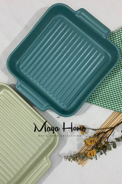 تابه مات مربع گریل سرامیکی