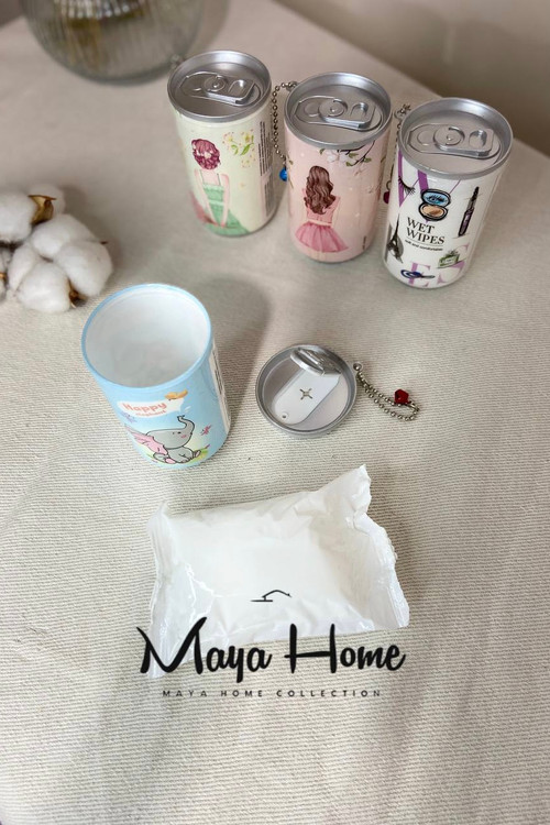 دستمال مرطوب طرح قوطی فانتزی 2