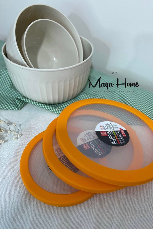 ظرف نگهدارنده درب دار فریزری کاپریس مجموعه سه عددی