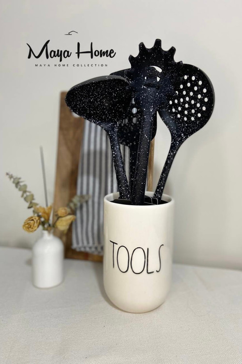 کفگیر و ملاقه سیلیکونی یونیک