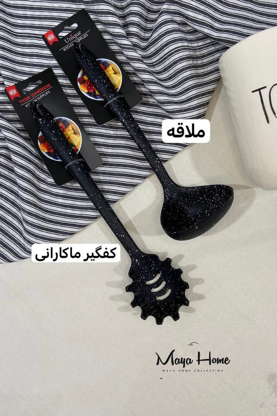 کفگیر و ملاقه سیلیکونی یونیک