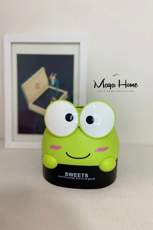 جای دستمال کاغذی طرح قورباغه