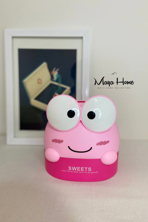 جای دستمال کاغذی طرح قورباغه