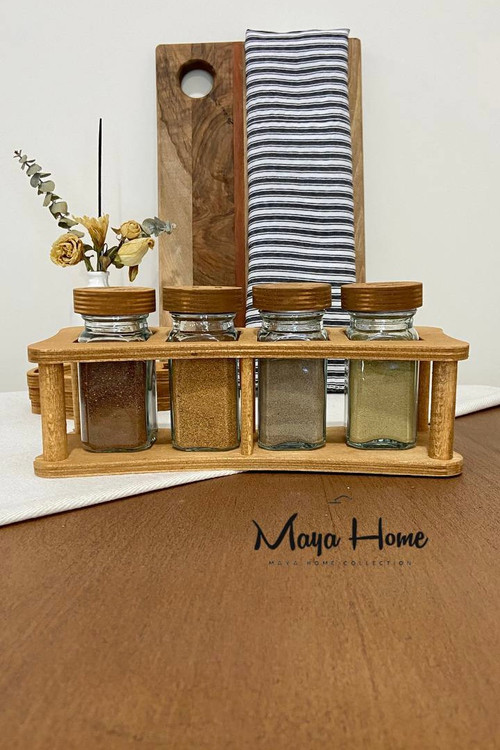 جا ادویه مکارتی 4 تایی استنددار مستطیل سانا