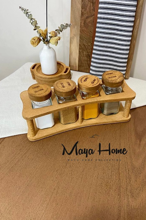 جا ادویه مکارتی 4 تایی استنددار مستطیل سانا