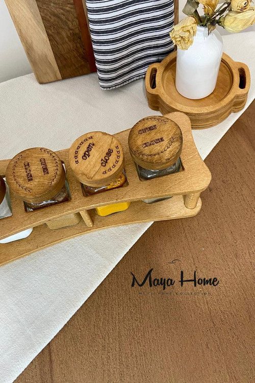 جا ادویه مکارتی 4 تایی استنددار مستطیل سانا