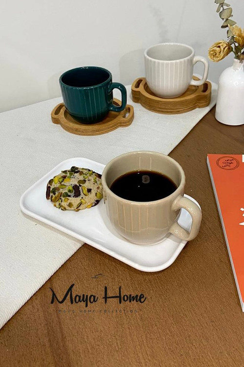 فنجان و نعلبکی شیاردار آرتاهوم