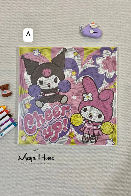 تابلو نقاشی الماسی کرومی و ملودی 30*30