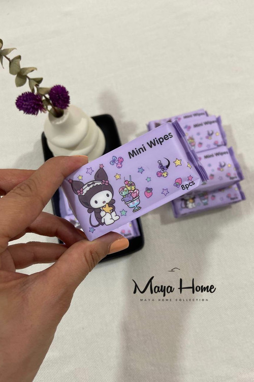 دستمال جیبی مرطوب مدل کرومی