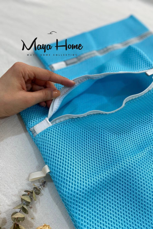 کیسه شست و شوی لباس دو لایه 35*25 سانتی متر