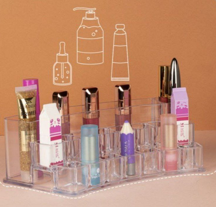 استند آرایشی لاک و رژ هلال