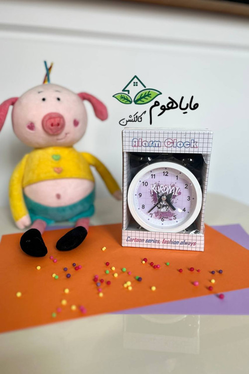 ساعت رومیزی شماطه دار کرومی