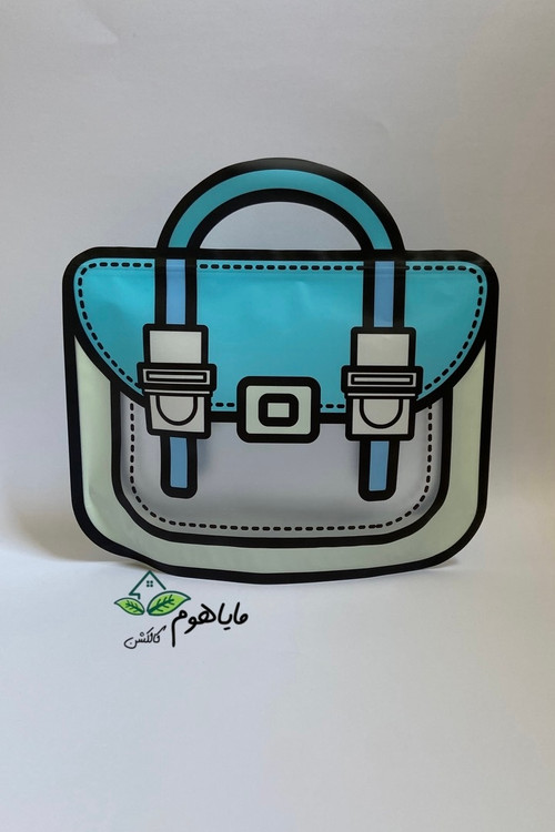 زیپ کیپ فانتزی طرح کیف دستی سه بعدی سایز بزرگ