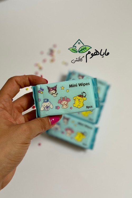 دستمال مرطوب جیبی مدل گروه سانریو