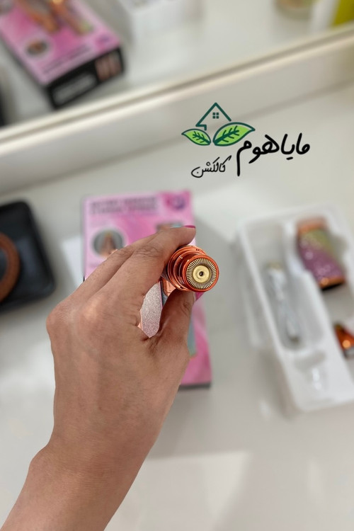 موزن صورت و ابرو دو کاره اکلیلی شارژی مدل مدل CF-001