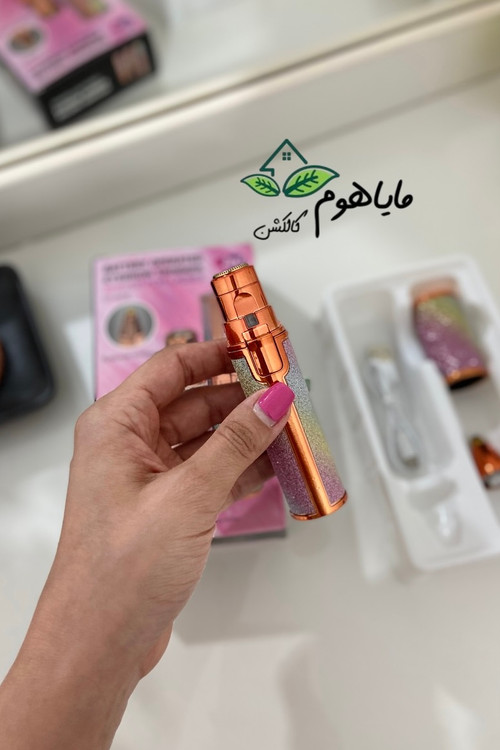 موزن صورت و ابرو دو کاره اکلیلی شارژی مدل مدل CF-001