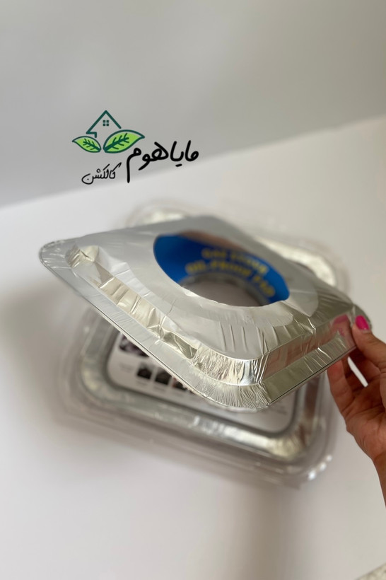 فویل دور شعله گاز مربعی بسته 10 عددی