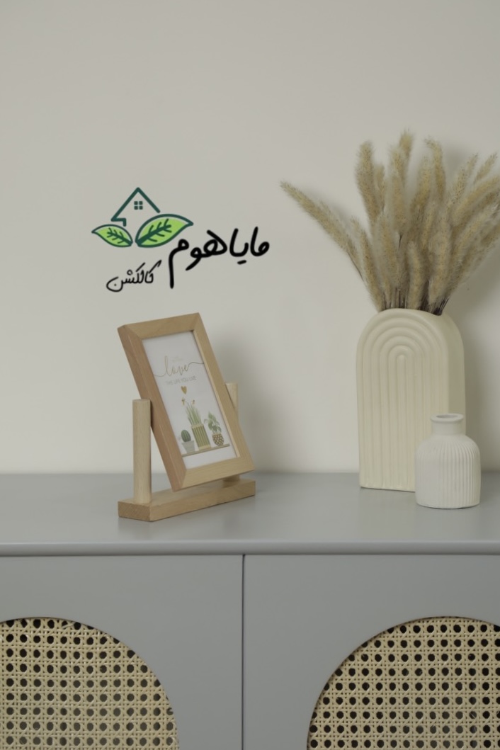 قاب عکس چوبی مدل گردون 360 درجه دو طرفه 6*4