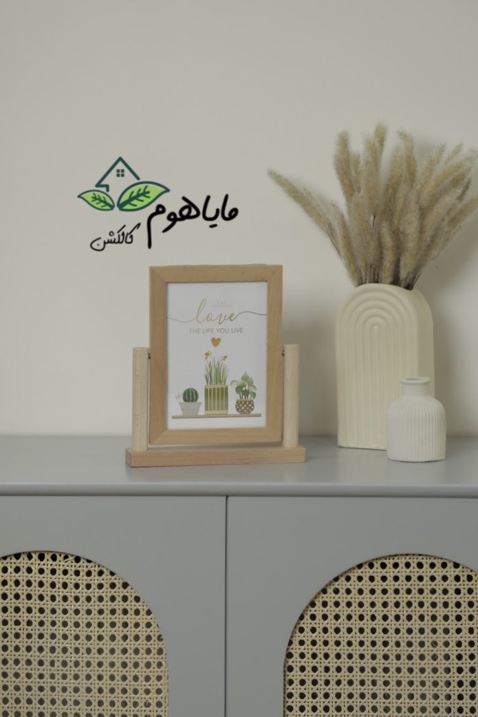 قاب عکس چوبی مدل گردون 360 درجه دو طرفه 7*5