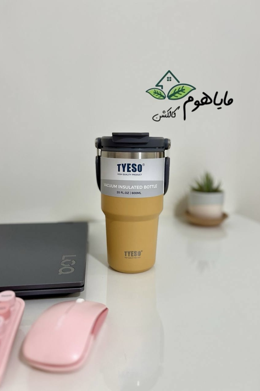 تراول ماگ 600 میل دسته دار تایسو