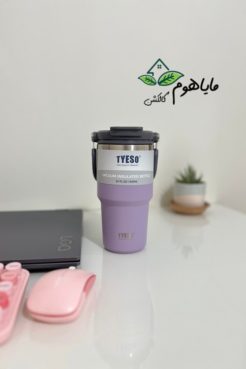 تراول ماگ 600 میل دسته دار تایسو