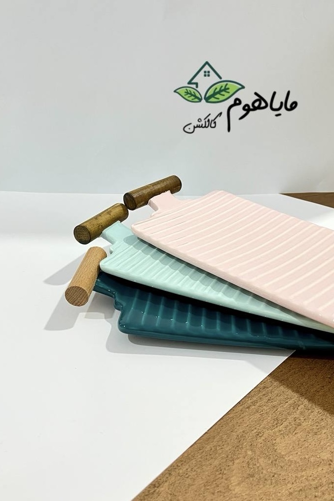 دیس دو دسته دسته چوب وینسم رنگ پاستلی winsome